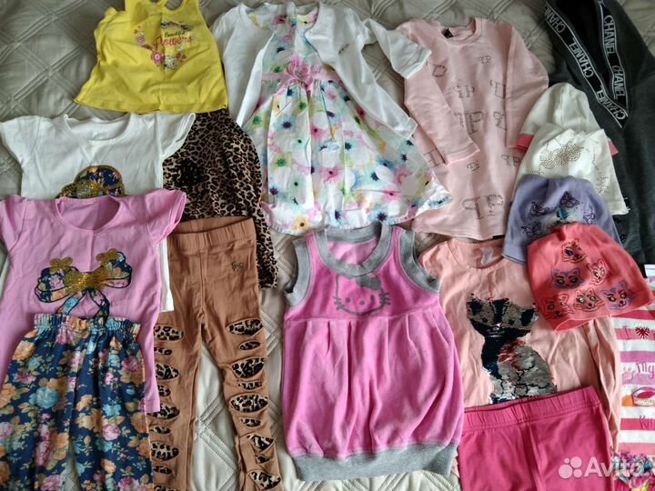 Вещи пакетом на девочку 2 -3 года