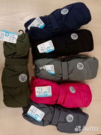 Варежки зимние детские