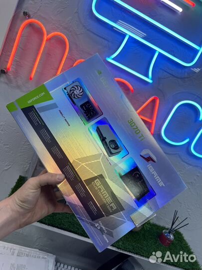 Видеокарта Colorful RTX 3070ti Customization OC 8g