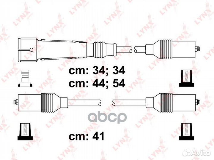SPE1202 Провода высоковольтные lynxauto SPE120