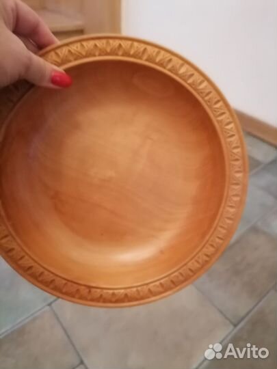 Тарелки из дерева