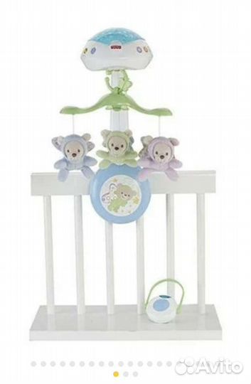Мобиль на детскую кроватку музыкальный