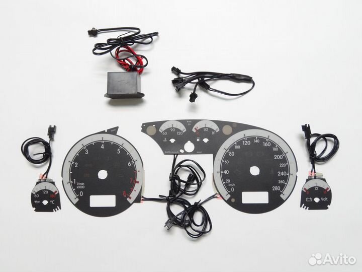 Шкалы приборов Audi A6 C5 (97-05) V1