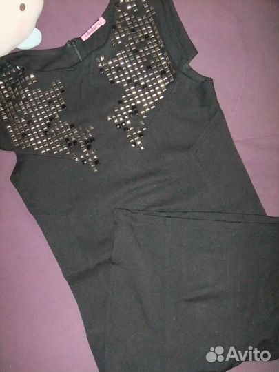 Разные черные платья 42-44