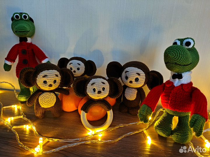 Вязаные игрушки 