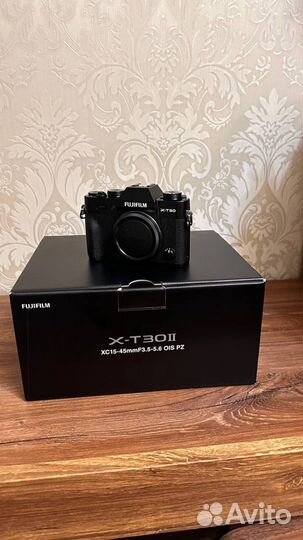Фотоаппарат новый fujifilm x-t30 II kit 15-45