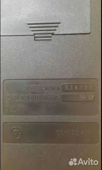 Инженерный калькулятор СССР Электроника мк 61