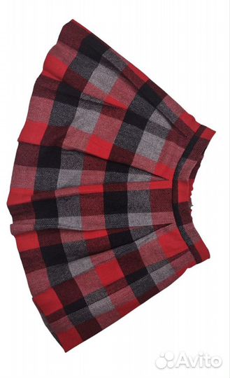 Юбка IL gufo Cotton wool Plaid skirt. Оригинал