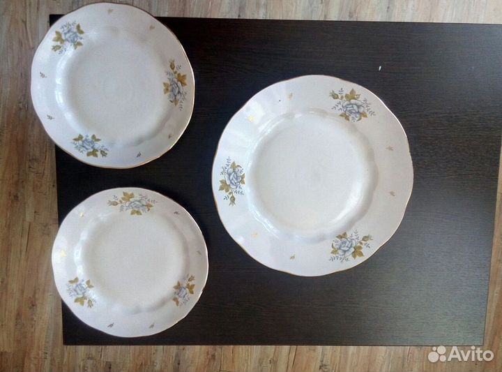 Столовый сервиз на 12 персон Рижский фарфор