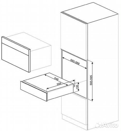Ящик сомелье Smeg CPS115S Новый