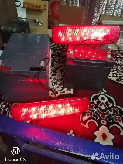 Светодиодные катафоты в задний бампер для нива,ваз