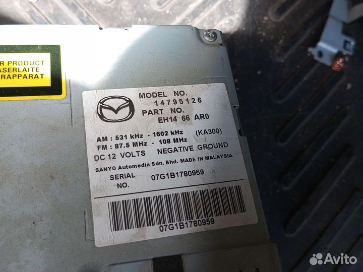 Магнитола мазда сх-7