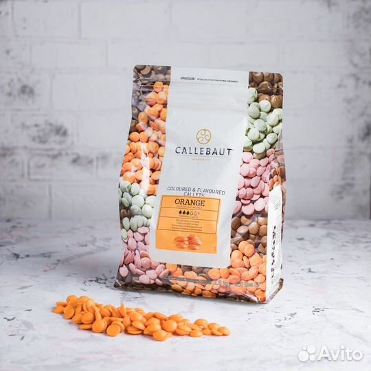 Шоколад цветной со вкусом Клубники