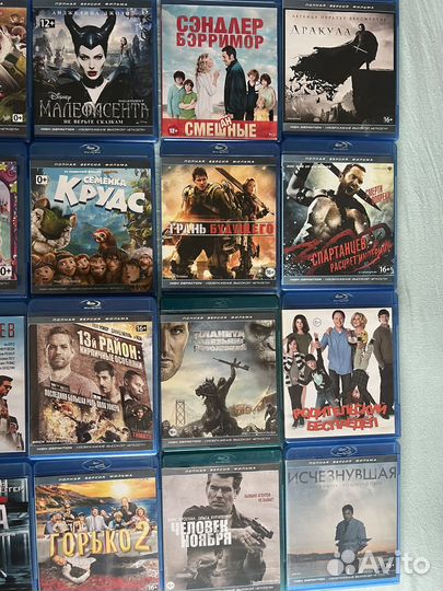 Блюрей диски