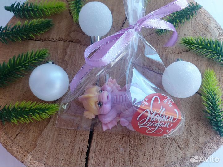 Мыло ручной работы дракончики