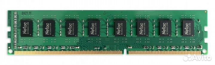 Модуль памяти dimm 8GB DDR3 ntbsd3P16SP-08 netac