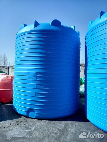 Емкость 25000 литров - 25 кубов вертикальная