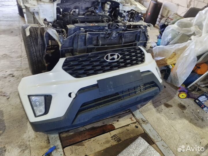 Передний бампер Hyundai Creta