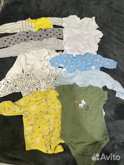 Детские вещи пакетом 56 62 68 74
