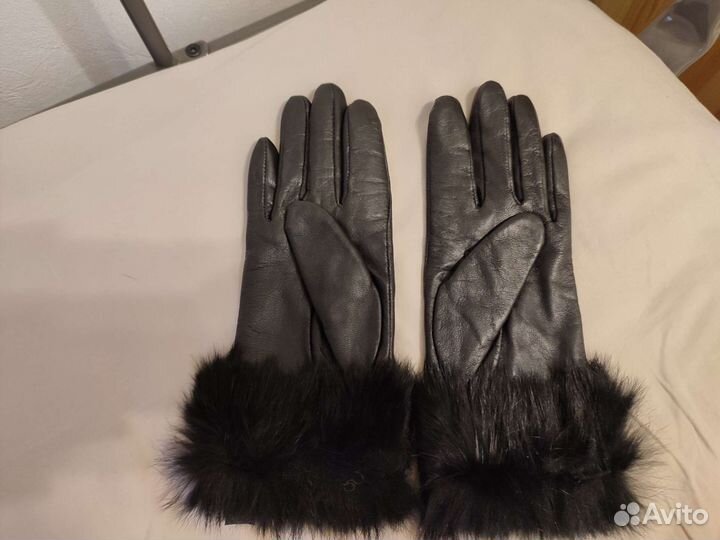 Перчатки из натуральной кожи Zolla