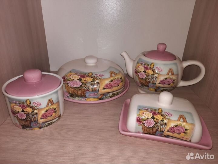 Блюдо для блинов в наборе