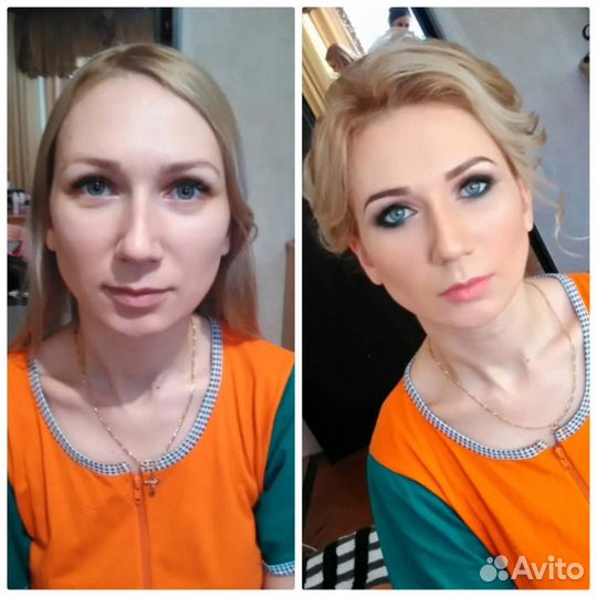 Макияж -Прическа