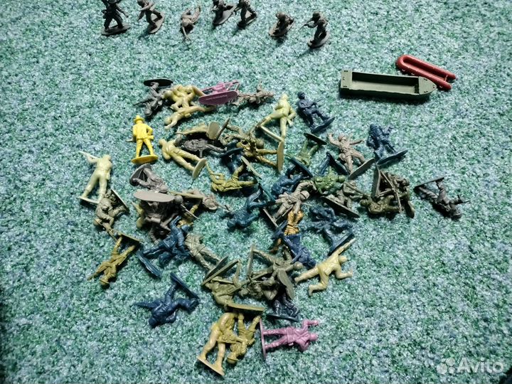 Пластмассовые советские солдатики