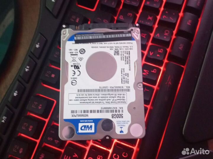 Жесткий диск hdd 2.5 500гб