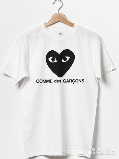Comme des garcons play футболка