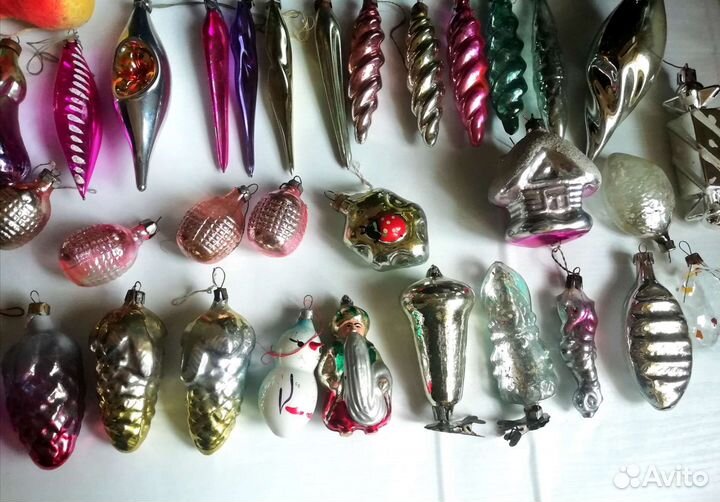 Елочные игрушки СССР