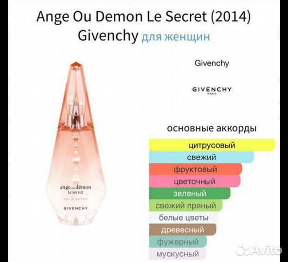 Givenchy ange ou demon le secret
