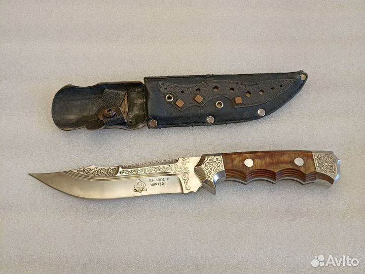 Нож охотничий СССР ручной работы