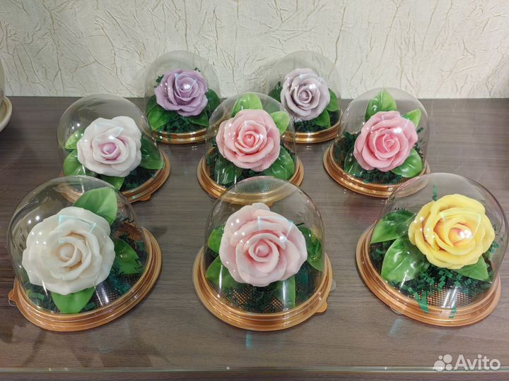 Букет цветов из мыла