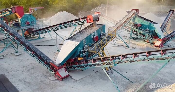 Дск комплекс, роторная дробилка,грохот для щебня