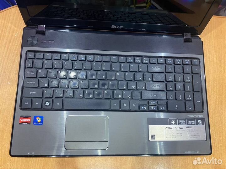 Ноутбук Acer Aspire5551g на запчасти