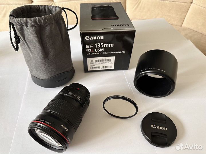 Объектив Canon EF 135mm f/2 L USM