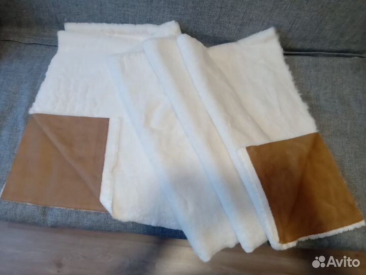 Отрез ткани мех дубленка