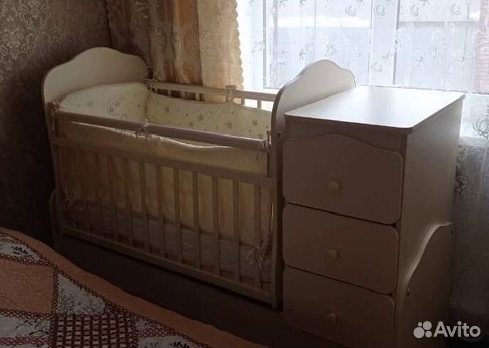 Детская кроватка 3 в 1