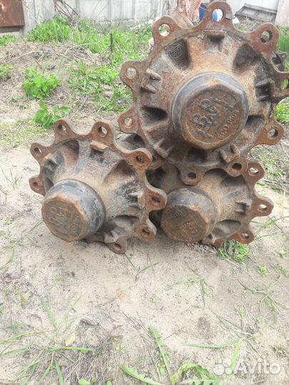 Оси полуприцепа kpona