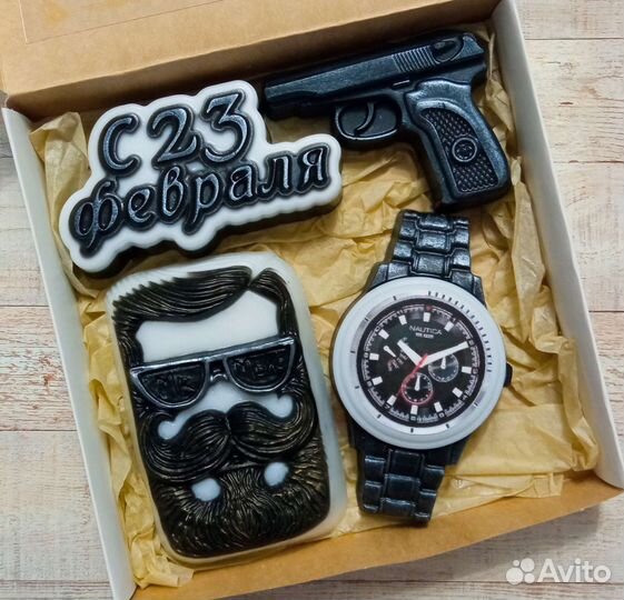 Мыло 23 февраля