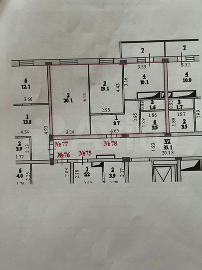 2-к. квартира, 62 м², 11/21 эт.