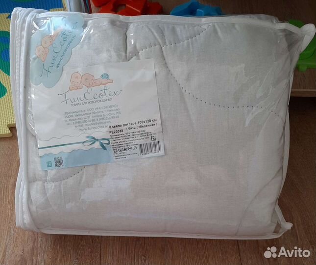 Одеяло детское и простынь