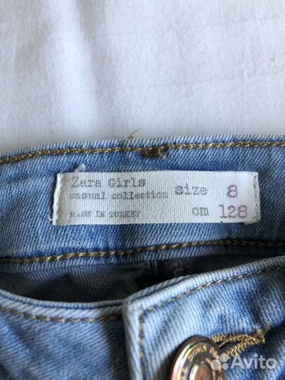 Джинсы на девочку Zara