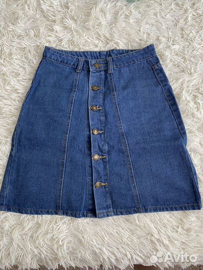 Джинсовая юбка