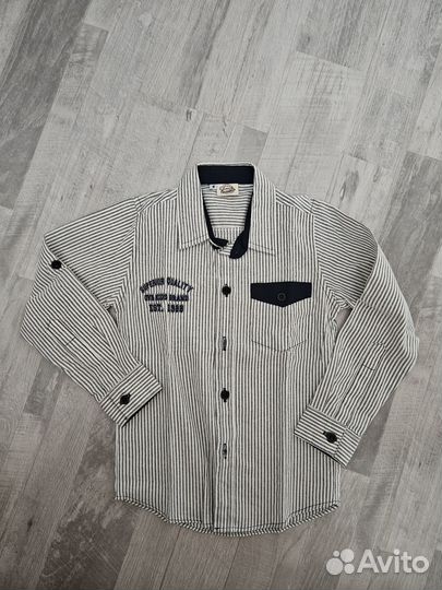 Джинсовая рубашка