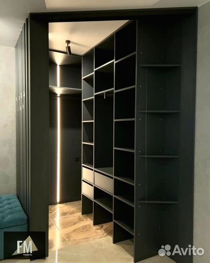 Гардеробная как икея