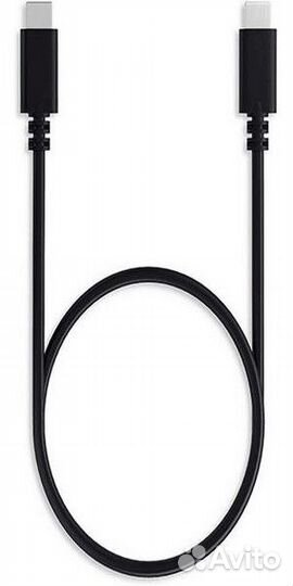 Кабель USB-C to USB-C, male to male 1м