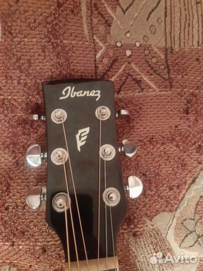 Электроакустическая гитара Ibanez + чехол