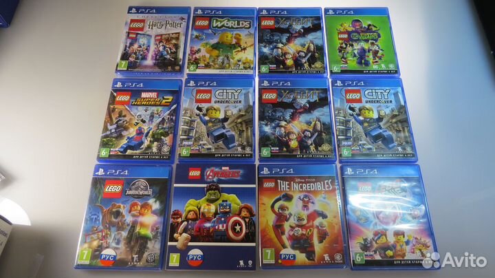 Коллекция lego для PS4-PS5 продажа-прокат-обмен