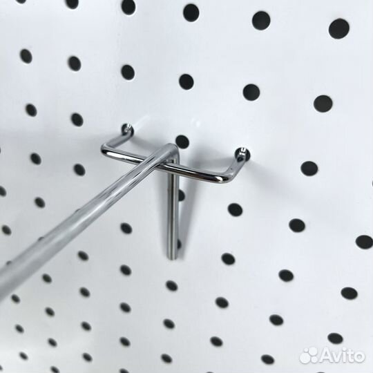 Крючок на перфорацию одинарный L150мм d4,8мм, ш